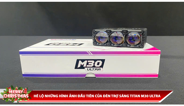 HÉ LỘ NHỮNG HÌNH ẢNH ĐẦU TIÊN CỦA ĐÈN TRỢ SÁNG M30 ULTRA